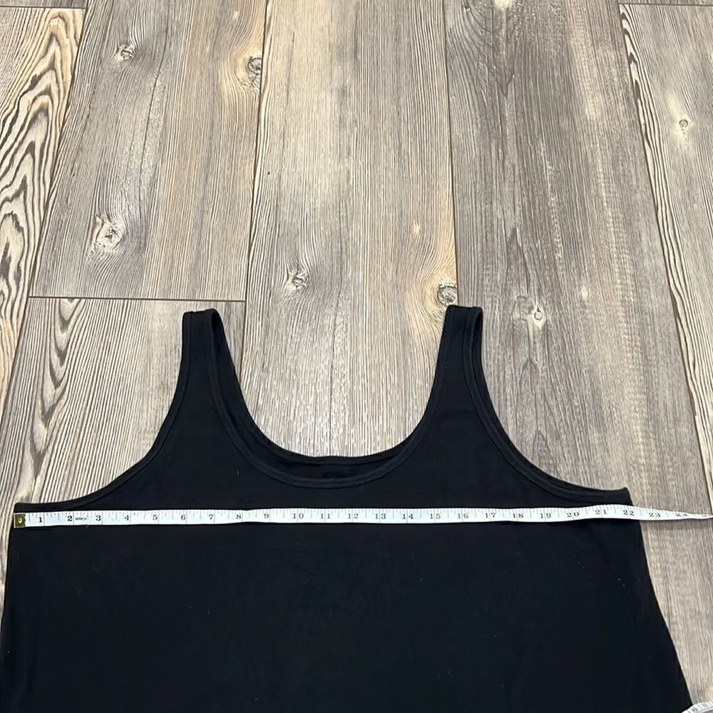 Lane Bryant Black Ribbed Tank - Picture 6 of 6
